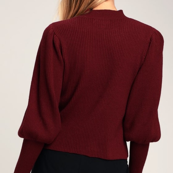 Balloon Sleeve Sweater - Picture 2 of 5